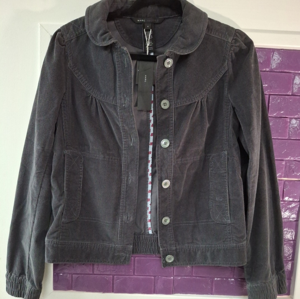 Marc Jacobs Corduroy bomber/blazer Size 4 New